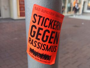 Stickern.gegen.Rassismus